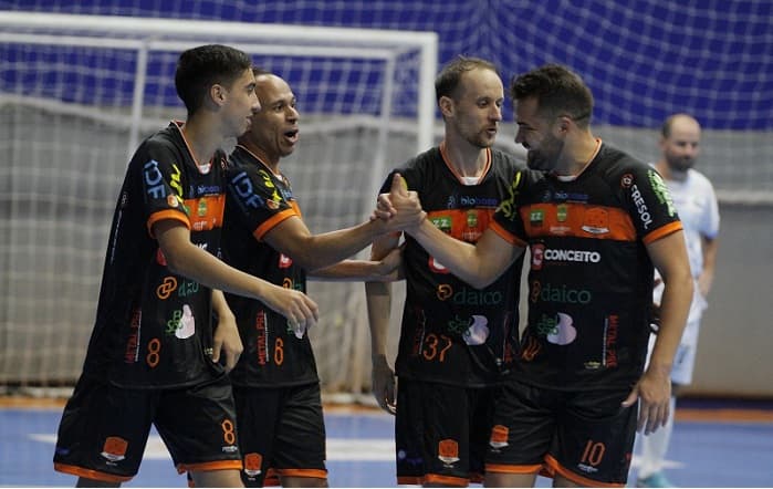 Nova Erechim estreia com vitória na Liga Catarinense de Futsal (Foto: Ascon Nova Erechim/Sinergia Futsal)