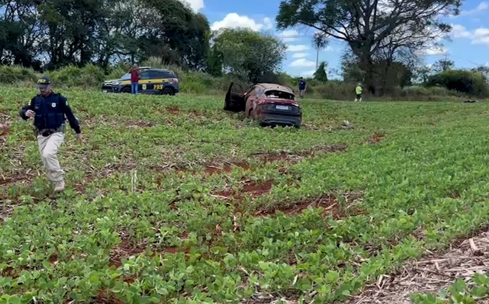 Perseguição policial de sete quilômetros termina em morte