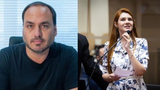 Eduardo Bolsonaro rebate Ana Campagnolo e defende candidatura do irmão ao Senado por Santa Catarina