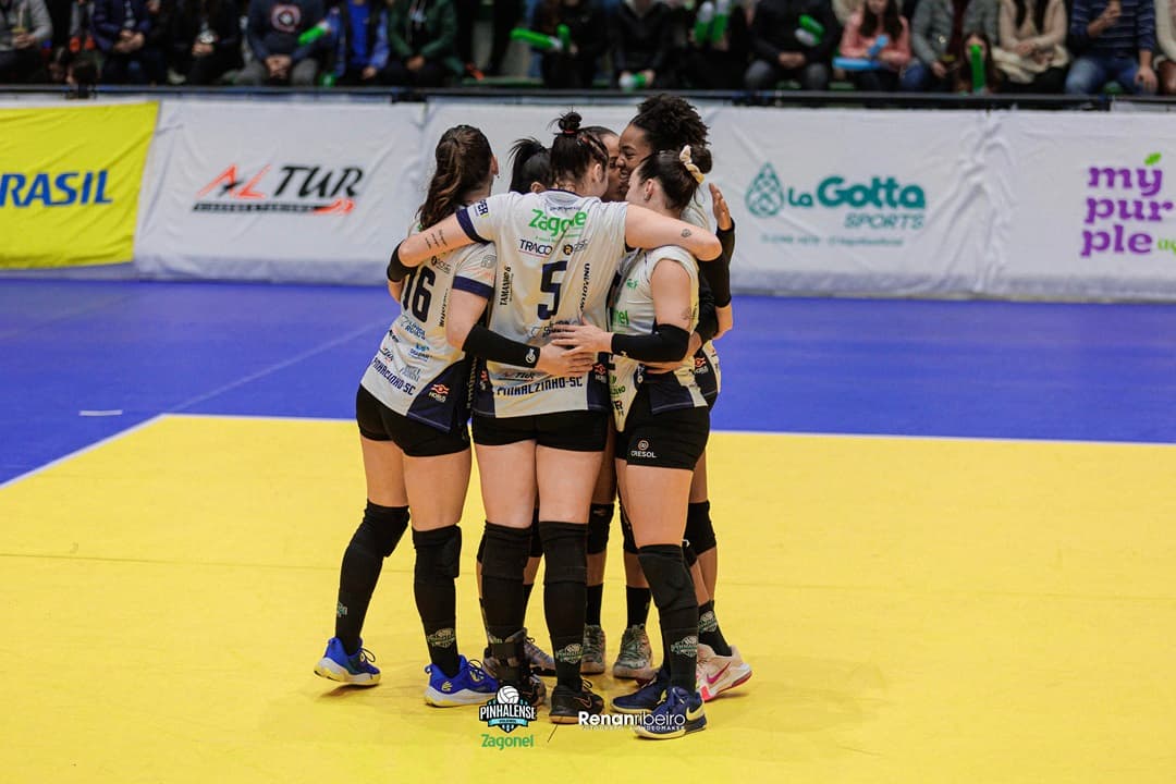 Pinhalense/Zagonel Voleibol dará o primeiro passo para o título nesta quarta