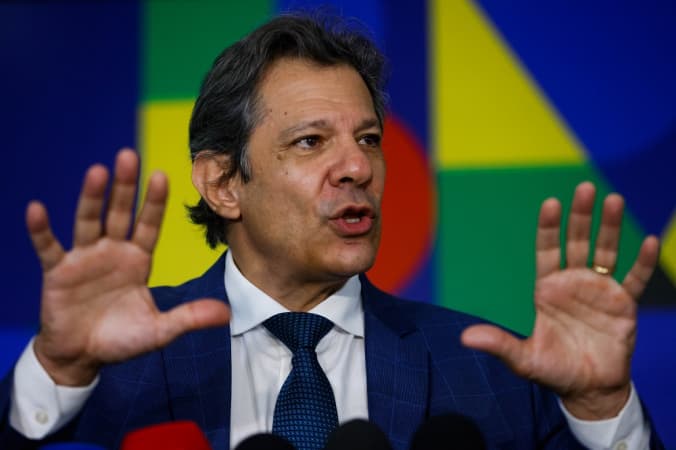 Haddad espera que o dólar atinja um ‘patamar adequado’ para inflação cair (Foto: Wilton Junior/Estadão)