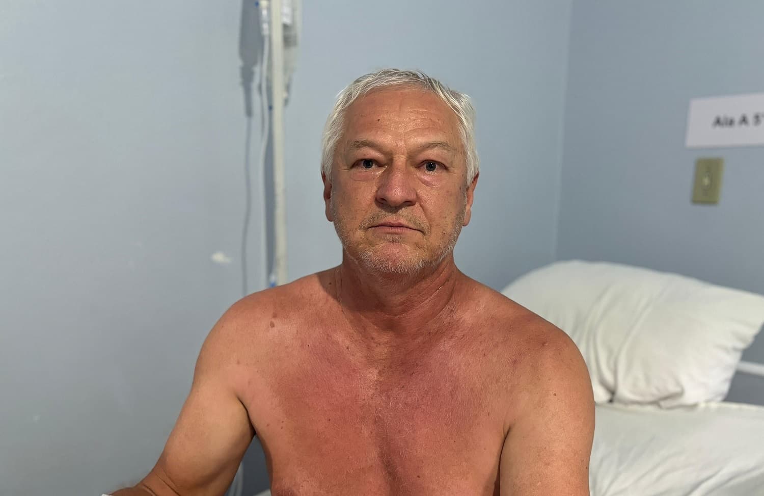 Luiz está se recuperando (Foto: Henrique Paulo Koch)