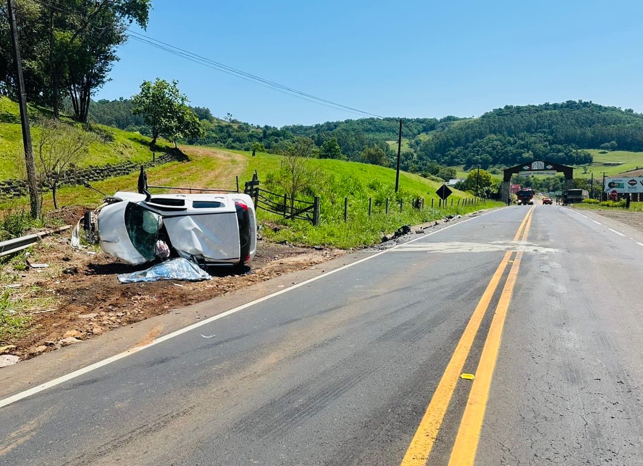 Colisão frontal tira a vida de motorista de 22 anos 