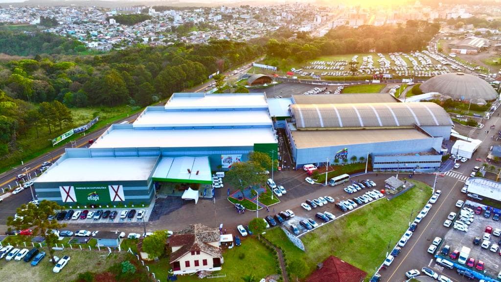 Pavilhão do evento em Chapecó (Foto: Divulgação Efapi 2023)