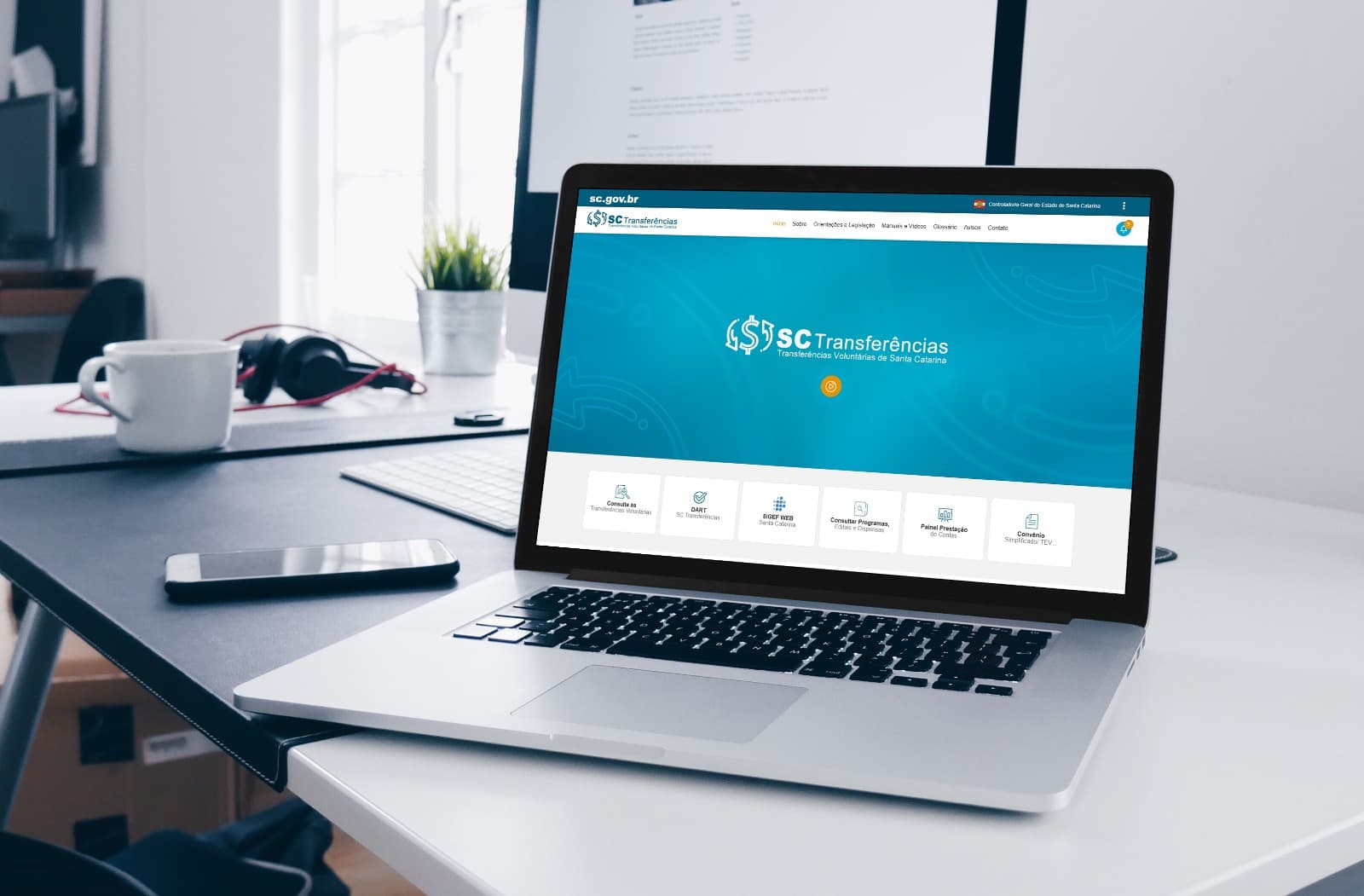 SC moderniza Portal de Transferências Voluntárias e amplia transparência na gestão pública