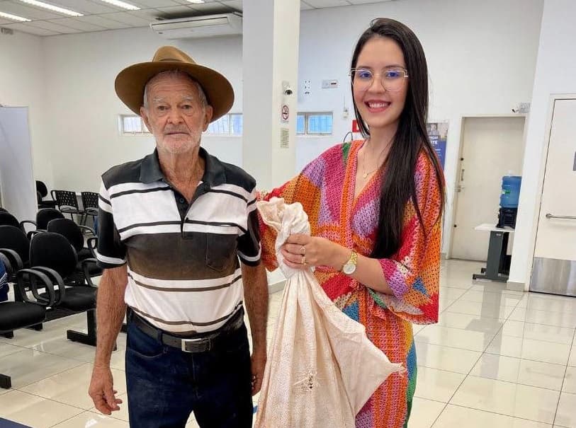 Brinde diferenciado entregue com sucesso (Foto: Arquivo pessoal)