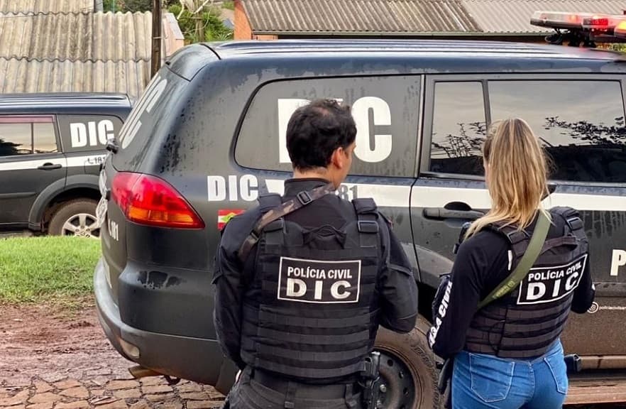 Preso se disfarçou de trabalhador (Foto: Polícia Civil)
