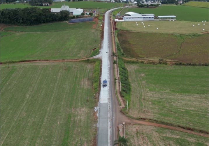 Motoristas não devem fazer travessia na SC-160 por 72 horas, em locais de obra 