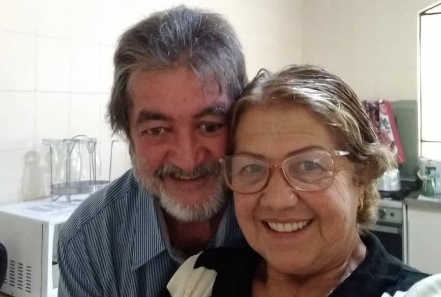 Catarinenses tiveram reencontro digno de filme (Foto: Redes Sociais)