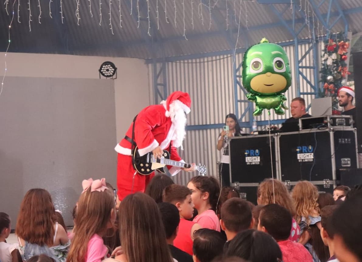 Natal das Crianças é um grande sucesso em Águas Frias (Foto: Prefeitura de Águas Frias)