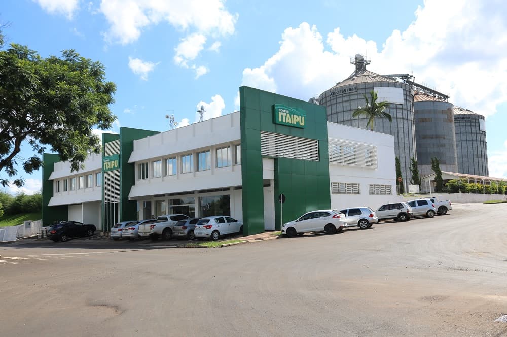 Cooperativa fica localizada em Pinhalzinho no Oeste de Santa Catarina (Foto: Henrique Paulo Koch)