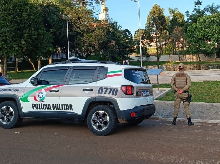 Situação constrangedora foi atendida pela PM (Foto: Divulgação)