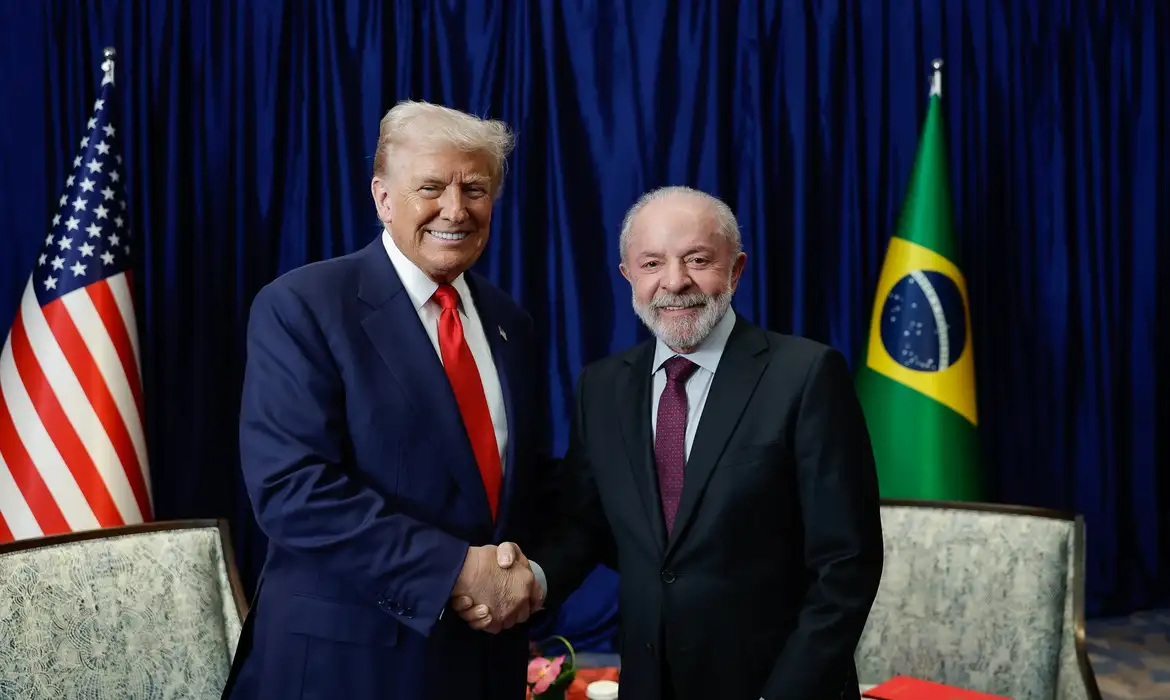 Trump retira tarifa de 40% sobre produtos do Brasil como café e carne (Foto: Ricardo Stuckert/PR)