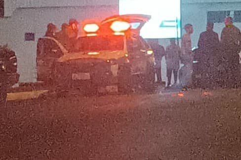 Homicídio registrado em Nova Itaberaba (Foto: Reprodução / WhatsApp )