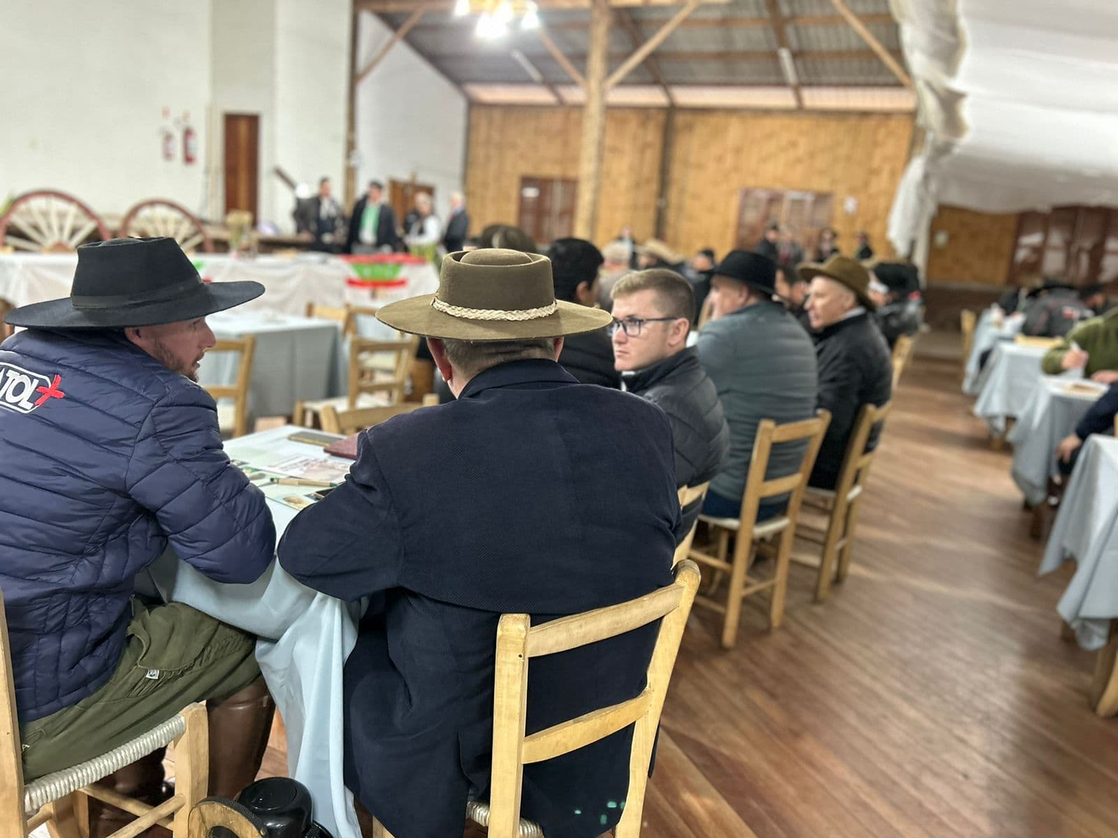 110º Encontro de Patrões está sendo realizado em Pinhalzinho   (Foto: Gilmar Bortese)