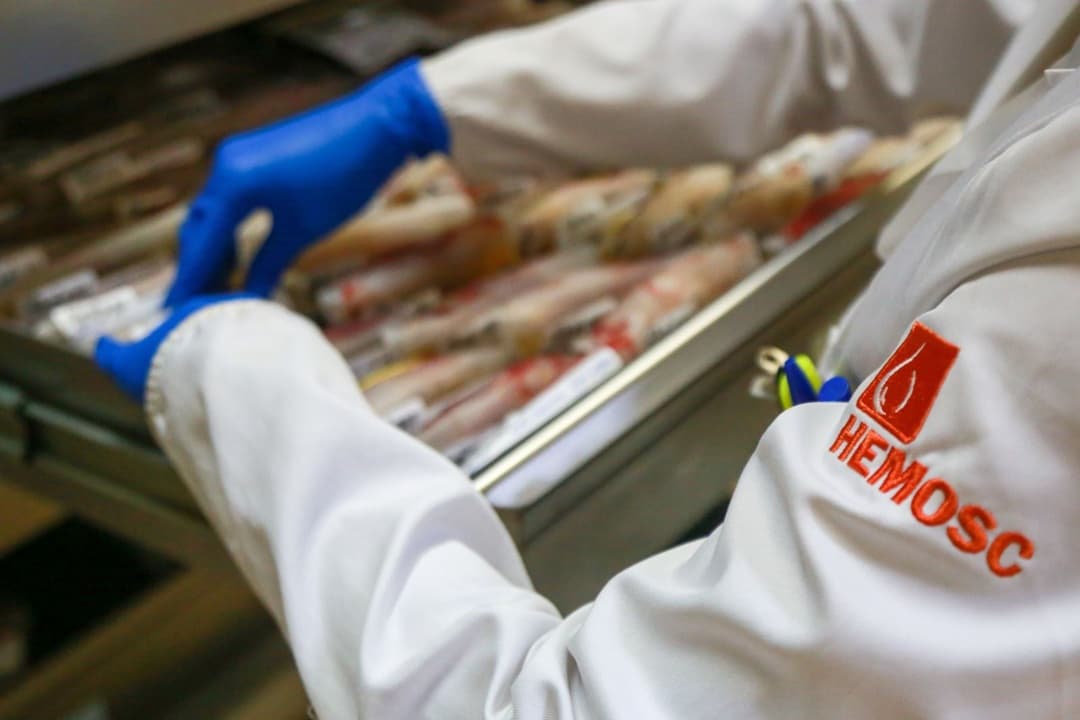 Hemosc mantém selo internacional que garante segurança no sangue coletado