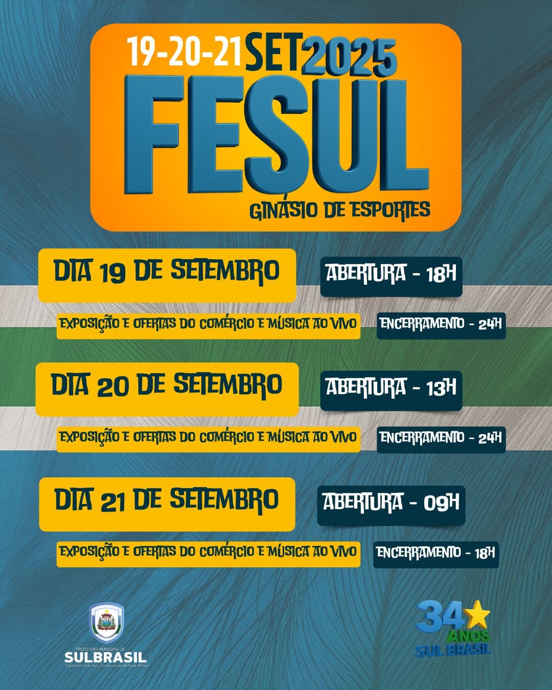 Fesul 2025 promete movimentar Sul Brasil no próximo final de semana
