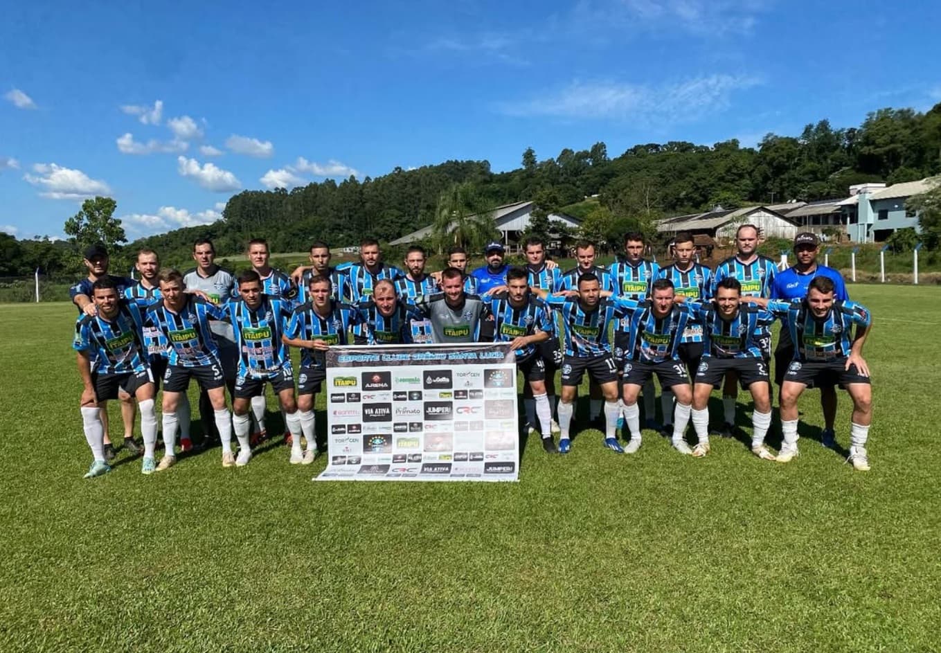 Grêmio Santa Lúcia goleia e avança à semifinal do Pré-Estadual de Amadores