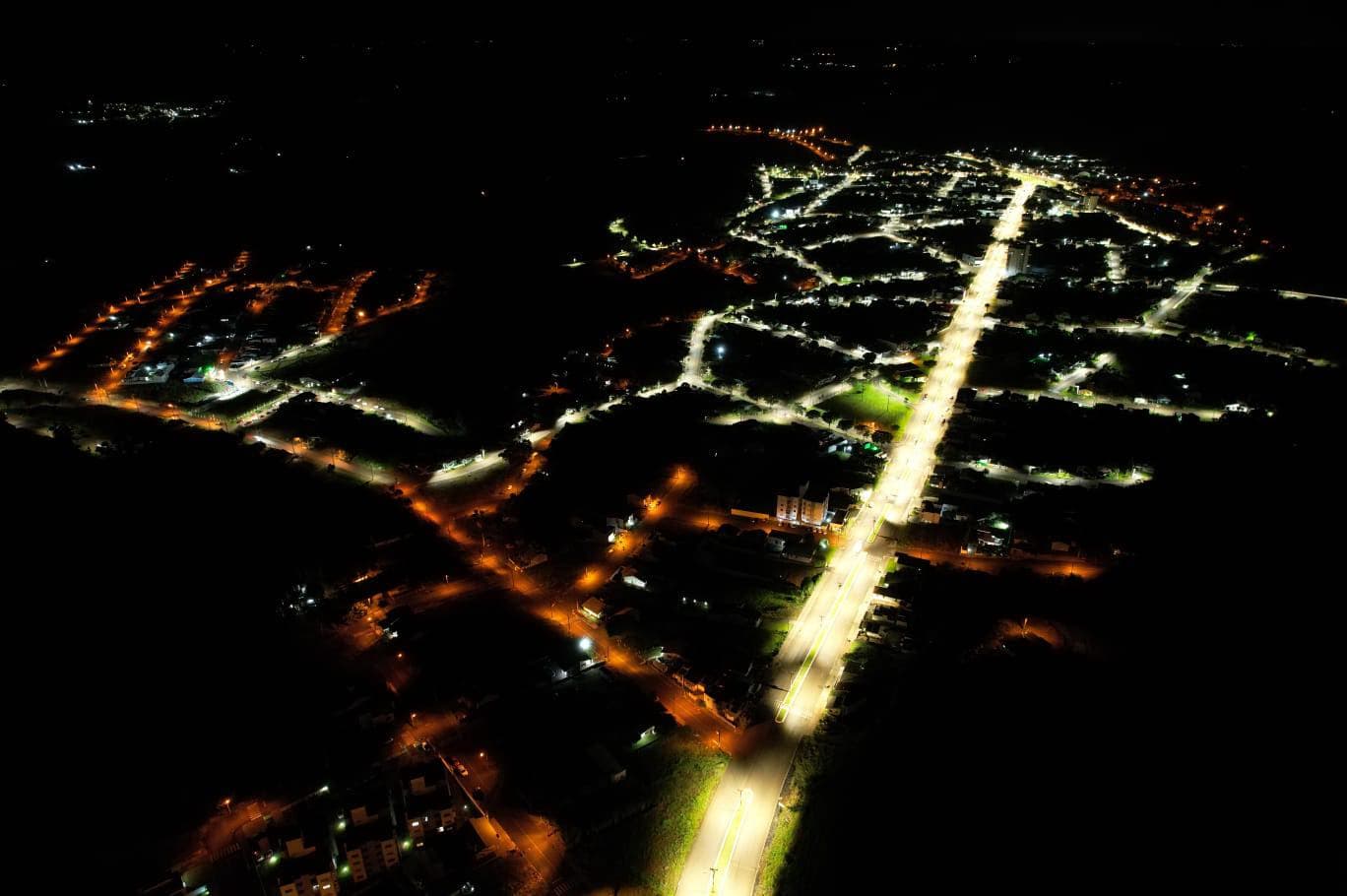 Executivo informou que certa de 70% da cidade já conta com iluminação em led  (Foto: Ascom Nova Erechim)