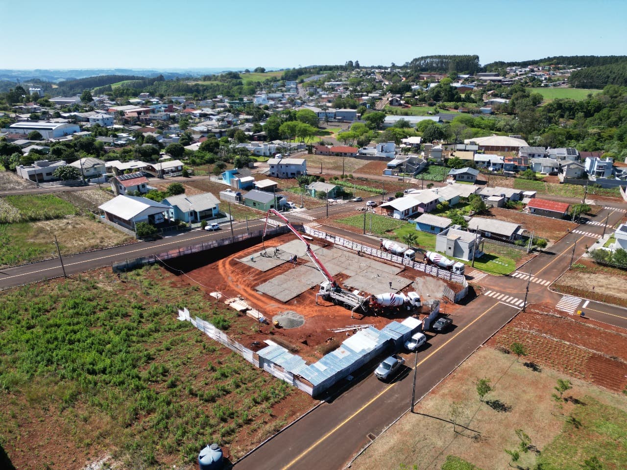 Obras da nova UBS de Serra Alta avançam em ritmo acelerad
