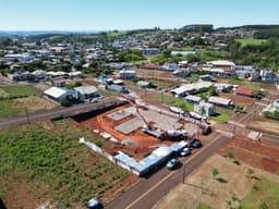 Obras da nova unidade de saúde de Serra Alta  (Foto: Divulgação)