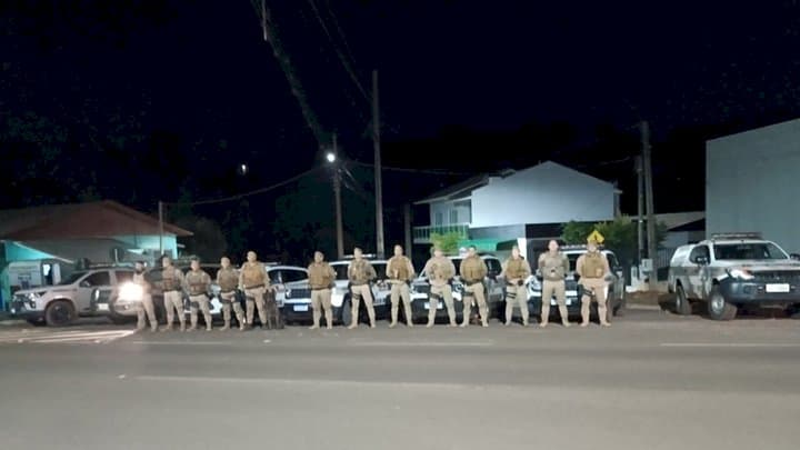 13 PMS e mais agentes da Civil foram mobilizados no crime (Foto: Divulgação)