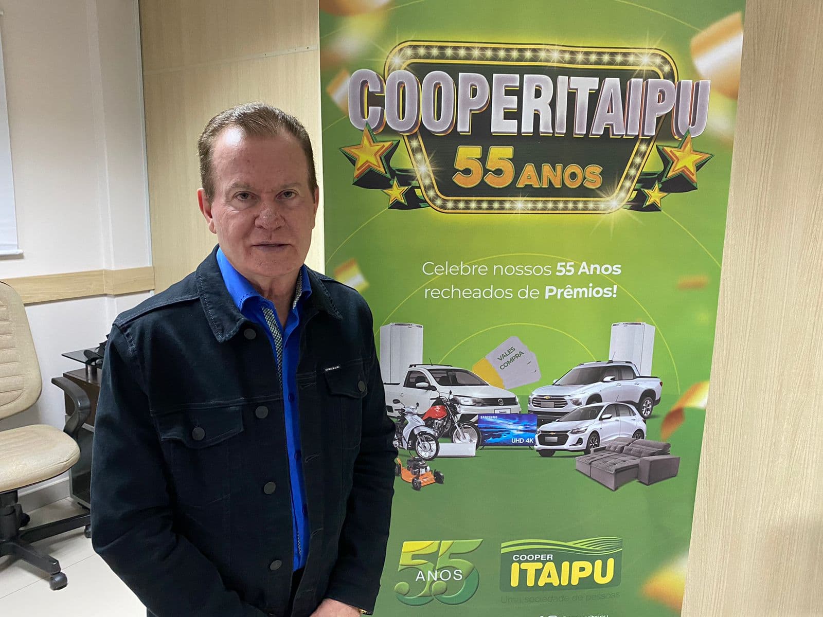 Campanha de prêmois da Cooper Itaipu será válida até abril de 2024 (Foto: Felipe Eduardo Zamboni)