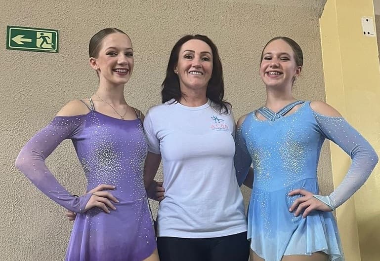 Cristina Bock é convocada para compor a seleção brasileira de patinação (Foto: Ascon Saudades)
