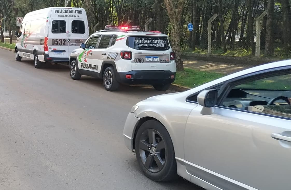 Ocorrência mobilizou equipes da Polícia Militar (Foto: Divulgação)