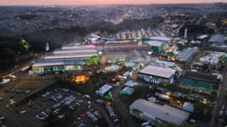 Expectativa é ultrapassar 500 mil pessoas até o encerramento. (Foto: Prefeitura de Chapecó)