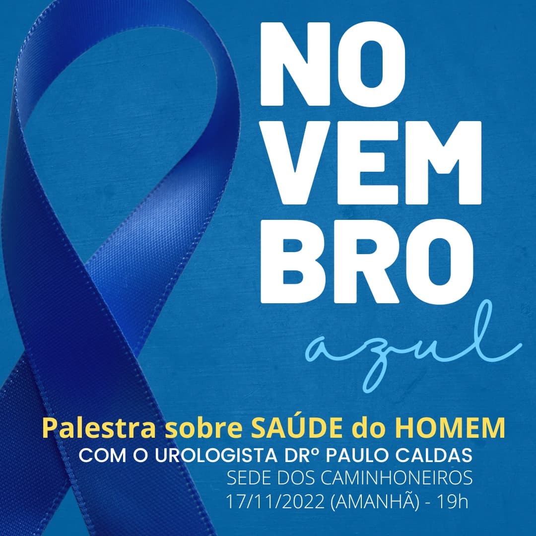 Secretaria de Saúde de Pinhalzinho fará palestra neste quinta (17) sobre o Novembro Azul  (Foto: Divulgação )