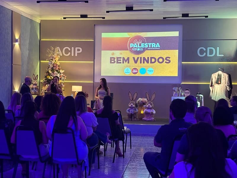 1ª Cafe Palestra da Acip CDL (Foto: Raquel Cristine )