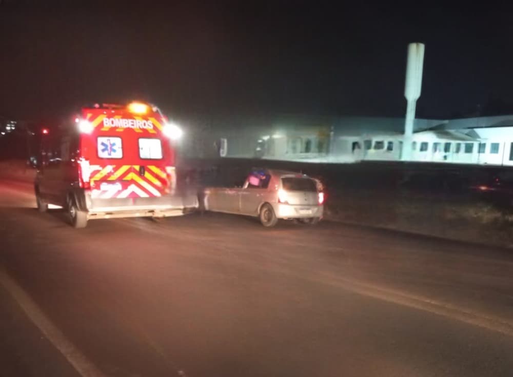Atropelamento deixa rapaz inconsciente em Pinhalzinho