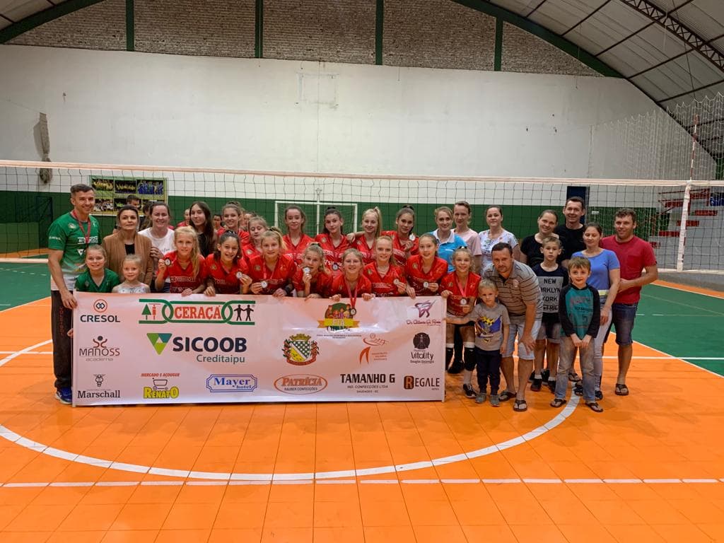 Liga Oeste de voleibol feminino (Foto: Arquivo Pessoal)
