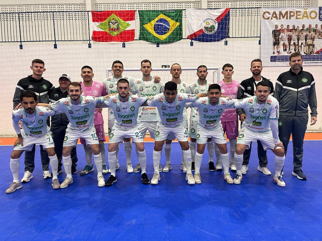 Pinhalense Futsal Zagonel conquistou um ponto fora de casa (Foto: Ascom)