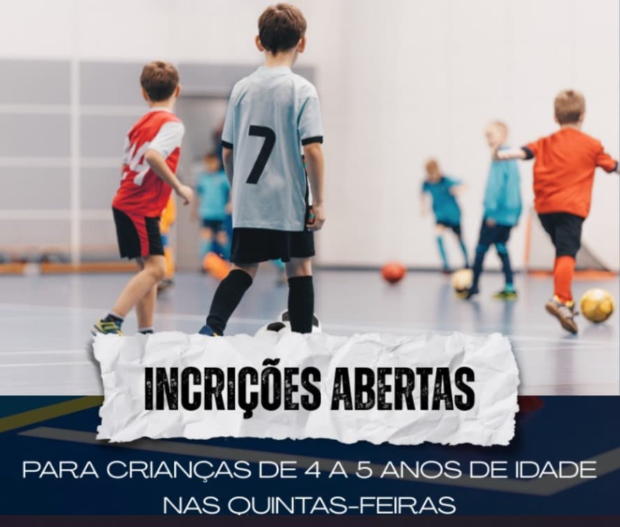 Sul Brasil abre inscrições para projeto de futsal infantil