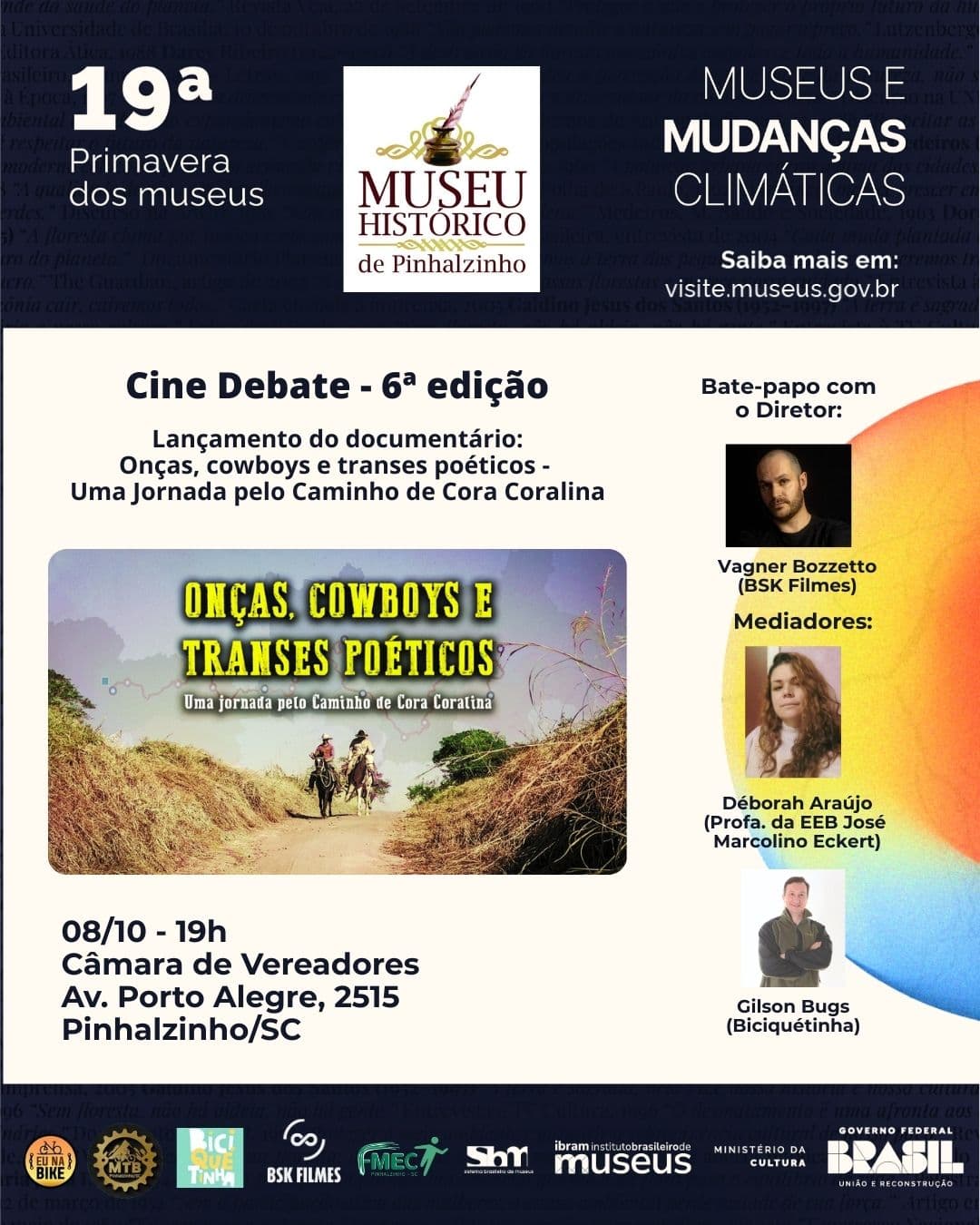 Cine Debate da Primavera dos Museus promove reflexão sobre arte e natureza