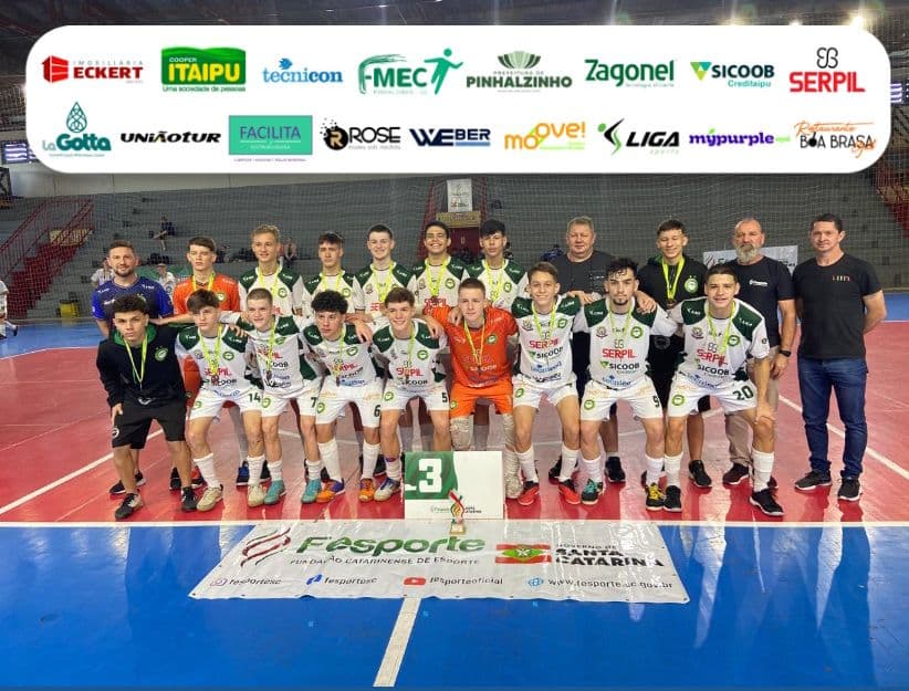 Pinhalzinho conquista vaga para o Estadual do Joguinhos com o Futsal