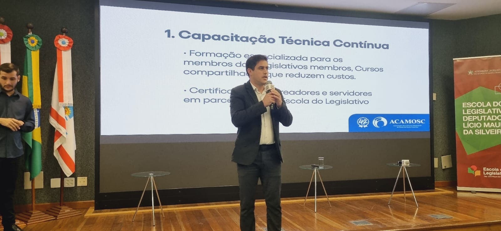 Presidente da Acamosc, Caciano Sartori (Foto: Divulgação)