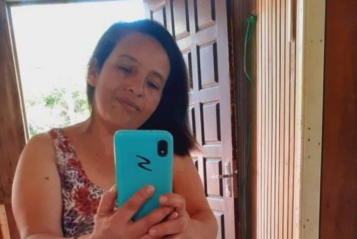Mulher morta durante briga em Santa Catarina (Foto: Arquivo pessoal)