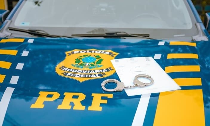 Agentes pararam o veículo e viram o fato diferente (Foto: PRF)