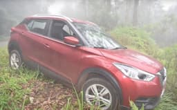 Nissan Kicks levado pelos suspeitos (Foto: Divulgação / Guarda Municipal)