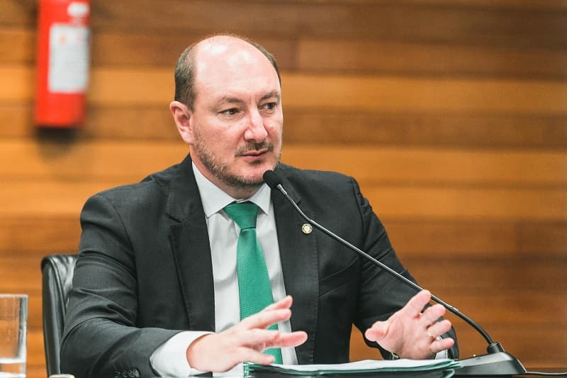 O autor do pedido é o deputado estadual Mauro De Nadal, presidente da ALESC (Foto: Agência ALESC)