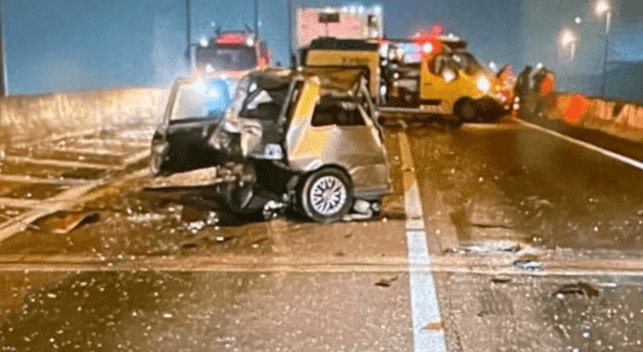 Uno falha, condutor vai olhar e é atropelado fatalmente; carreta arrasta tudo