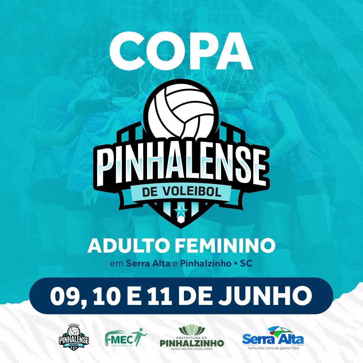 A primeira Copa APV terá participação de 4 grandes equipes do voleibol (Foto: APV)