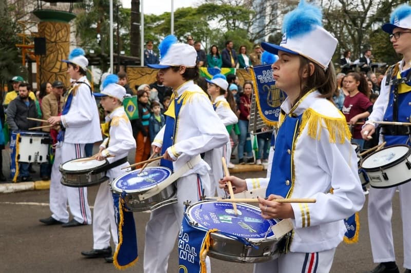 Desfile Cívico de 7 de Setembro  (Foto: Gilmar Bortese)
