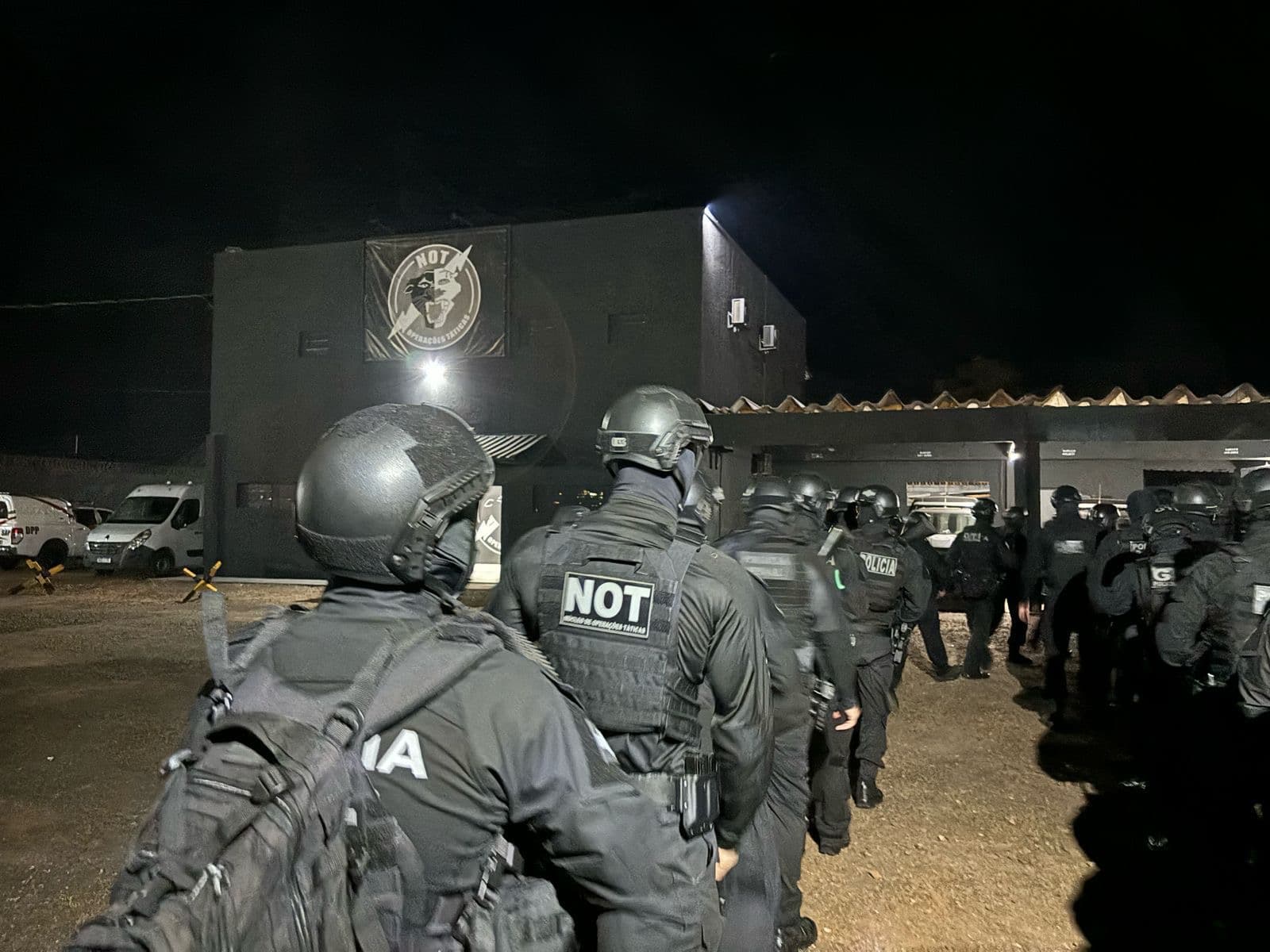 Trabalho ocorreu em Chapecó (Foto: Polícia Penal)