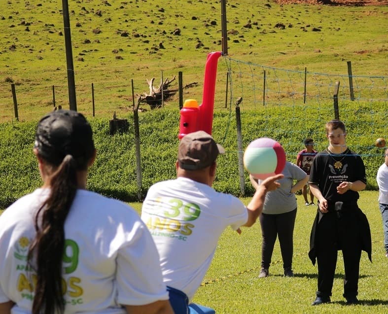 Jogos das APAEs promove integração e a superação dos atletas (Foto: Renan Ribeiro)