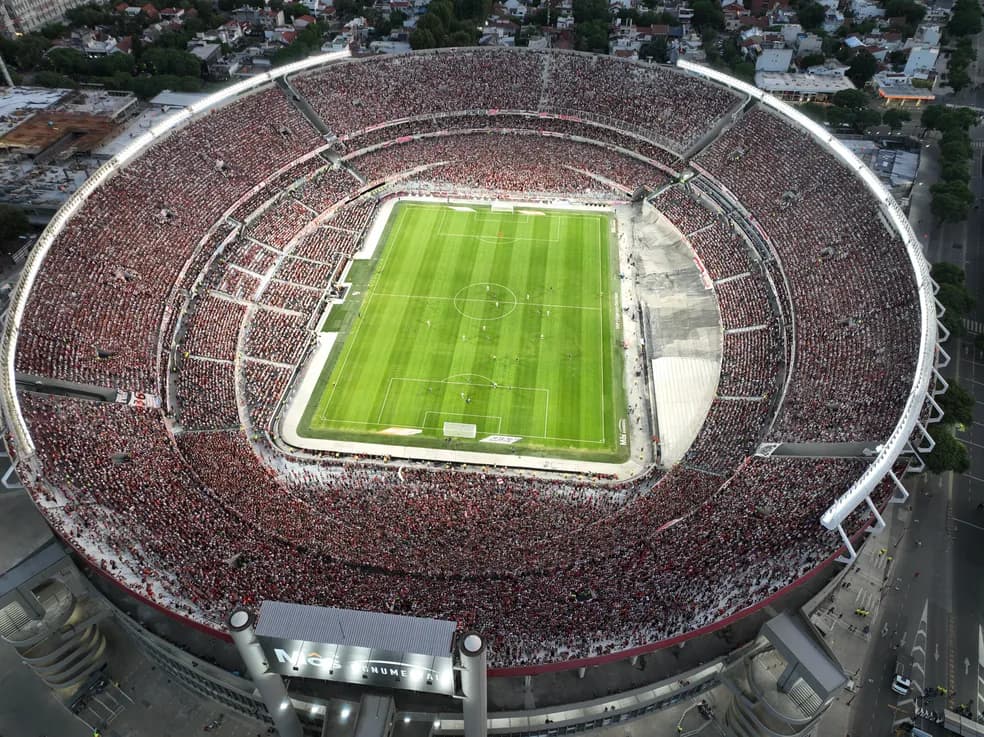Monumental recebeu 83.198 pessoas na reinaguração do estádio (Foto: Divulgação/River Plate)