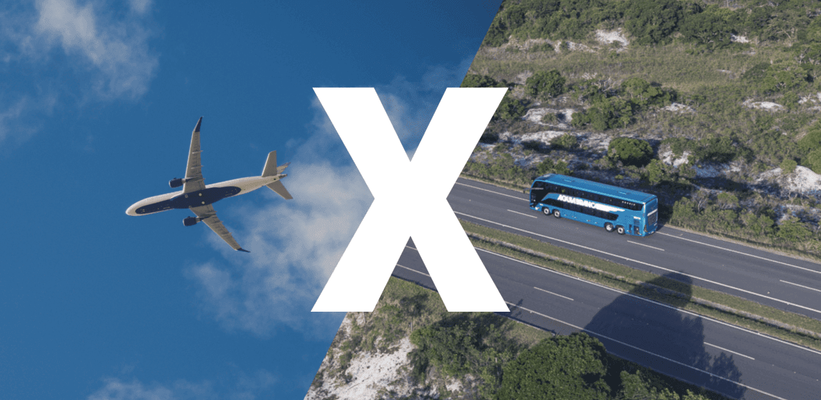 Avião ultrapassa ônibus como segundo meio de transporte mais usado em viagens no Brasil